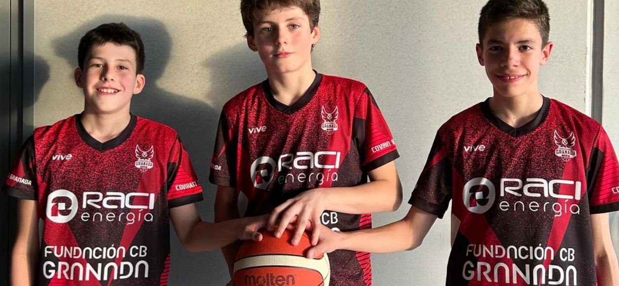 Tres jugadores del Raci Energía Fundación CB Granada, convocados por la selección andaluza